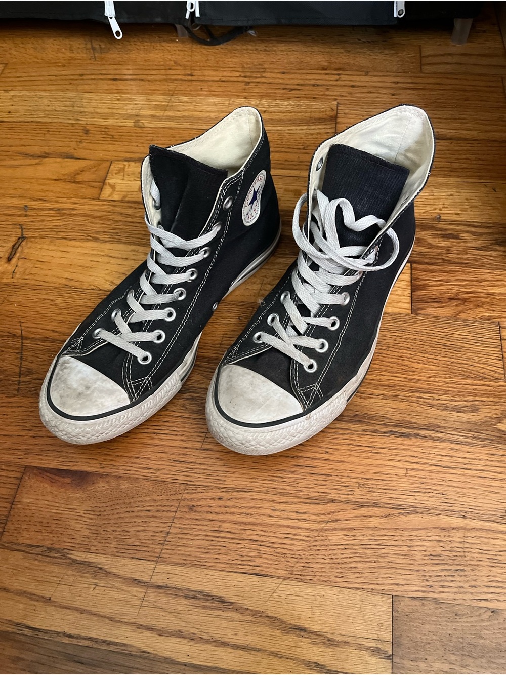 Converse High Top Sneakers - Black and White
